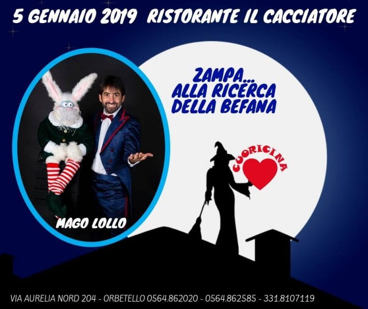 Spettacolo ZAMPA ALLA RICERCA DELLA BEFANA